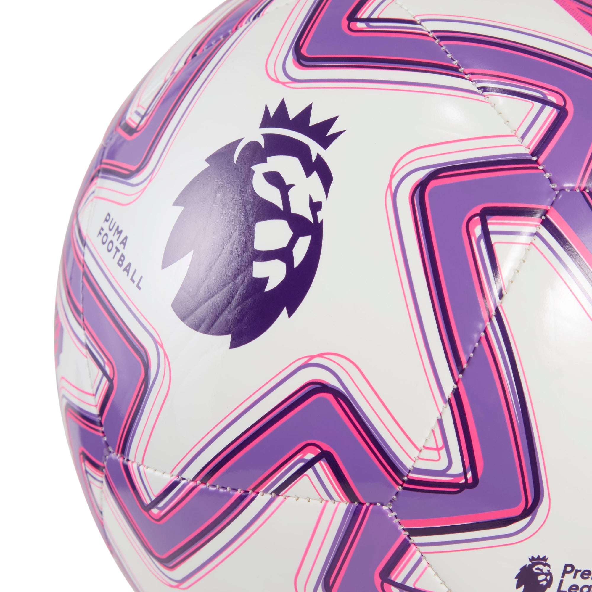 Puma Orbita Play PL Brilliance White-Multicolor Durable Training Soccer Ball
