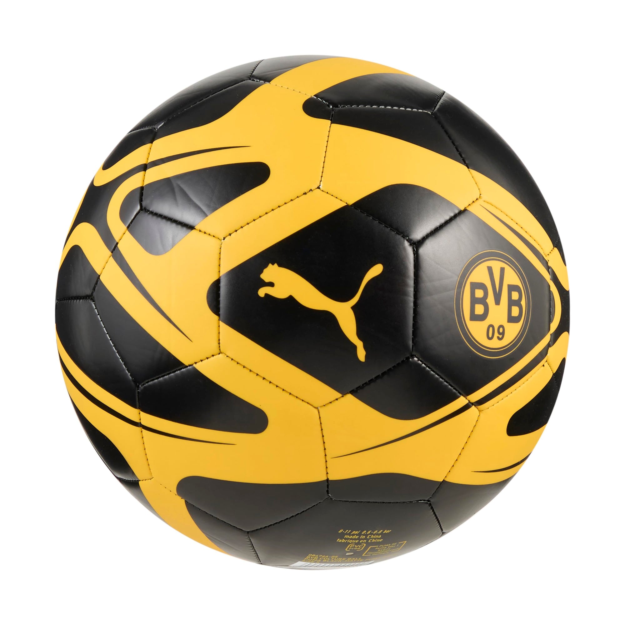 Puma BVB Borussia Dortmund Culture Soccer Ball Durable Training Fan Gear