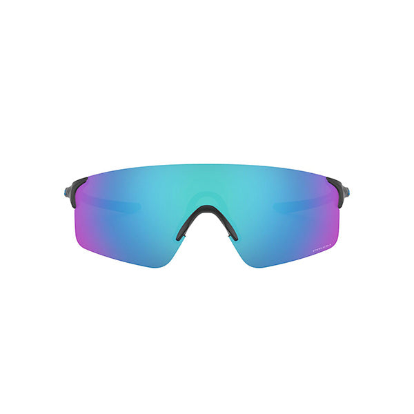 Oakley EVZero Blades Steel Prizm Sapphire Performance Sunglasses - Lightweight Grip