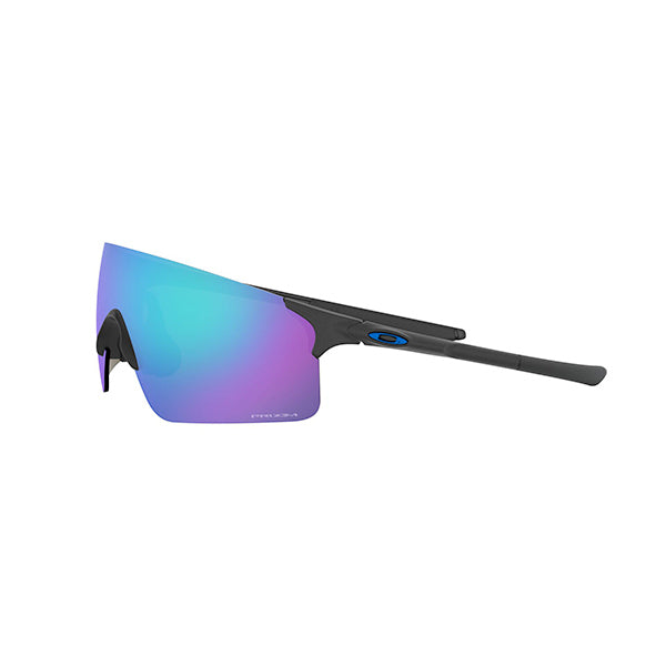 Oakley EVZero Blades Steel Prizm Sapphire Performance Sunglasses - Lightweight Grip