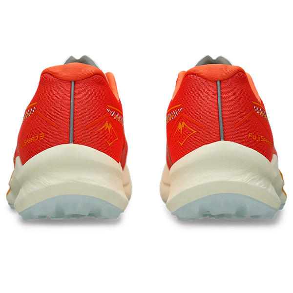 Asics FujiSpeed 3 Men&#39;s Nova Orange Pure Aqua Trail Running Shoes