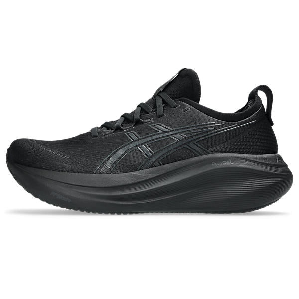 ASICS GEL-NIMBUS 27 Ultimate Cushioning Running Shoes - Black/Graphite Grey