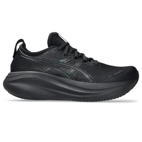 ASICS GEL-NIMBUS 27 Ultimate Cushioning Running Shoes - Black/Graphite Grey
