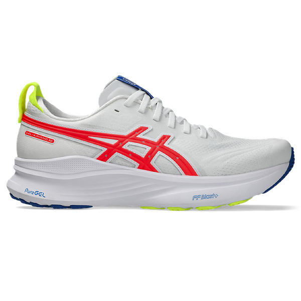 Asics GEL-KAYANO 32 ATC Men's Performance Running Shoes: White/Coral, Stable Comfort