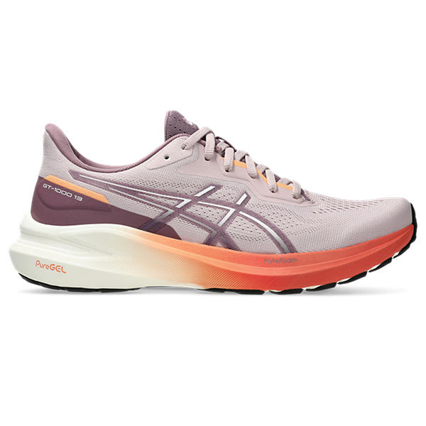 Asics GT-1000 13 Women&#39;s Stability Running Shoes: PureGEL, FLYTEFOAM Comfort