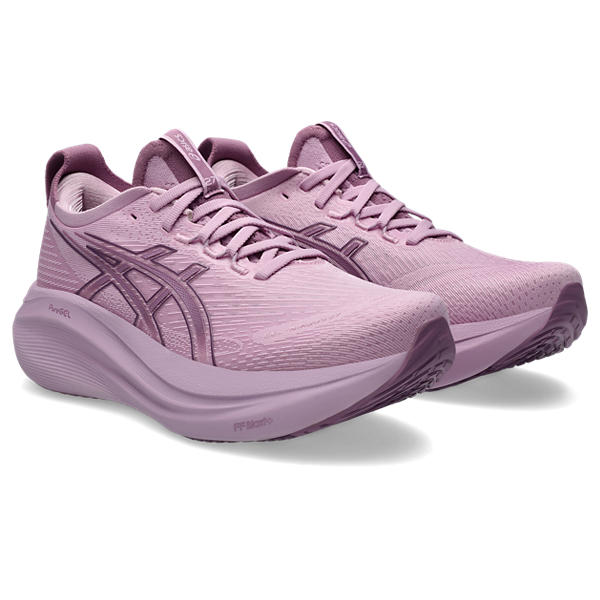 Asics GEL-NIMBUS 27 Ultimate Cushioning Women&#39;s Running Shoes - Light/Dark Ube