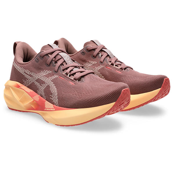 Asics Novablast 5 Women&#39;s Energetic Running Shoes Rubble Red/Fawn