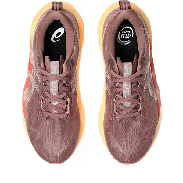 Asics Novablast 5 Women&#39;s Energetic Running Shoes Rubble Red/Fawn
