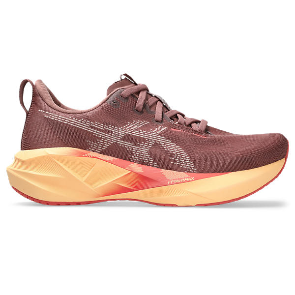 Asics Novablast 5 Women&#39;s Energetic Running Shoes Rubble Red/Fawn