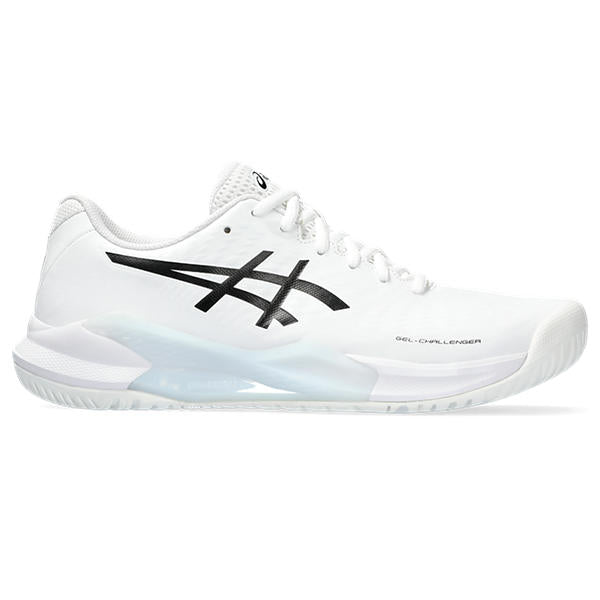 Asics GEL-Challenger 14 White/Black Tennis Shoes for Enhanced Stability