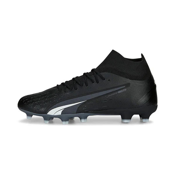 Puma Ultra PRO FG/AG Black Soccer Cleats - Lightweight Speed, Superior Ball Control