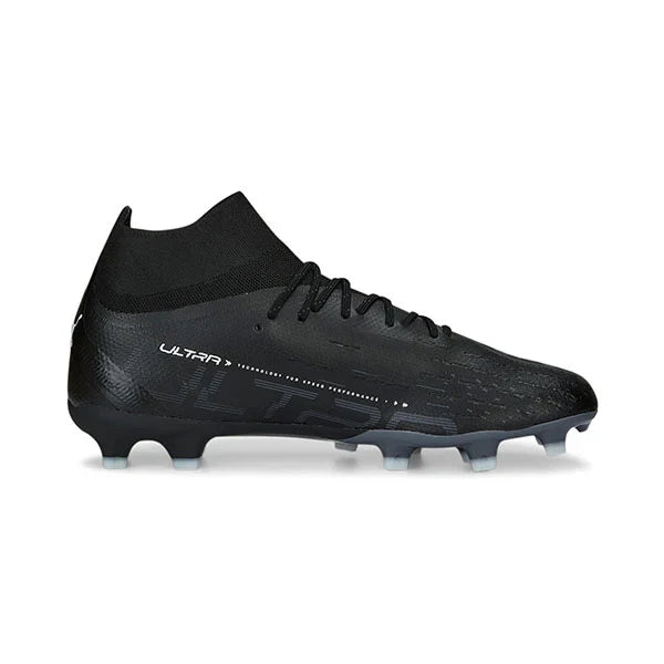 Puma Ultra PRO FG/AG Black Soccer Cleats - Lightweight Speed, Superior Ball Control