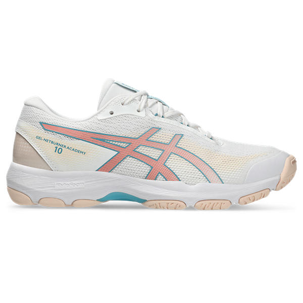 ASICS GEL-NETBURNER ACADEMY 10 Women's Netball Shoes: Flexible, Lightweight, Supportive