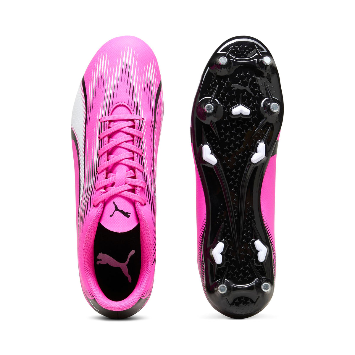 Puma Ultra Play MxSG Poison Pink Soccer Cleats - Lightweight Durable Performance Boots