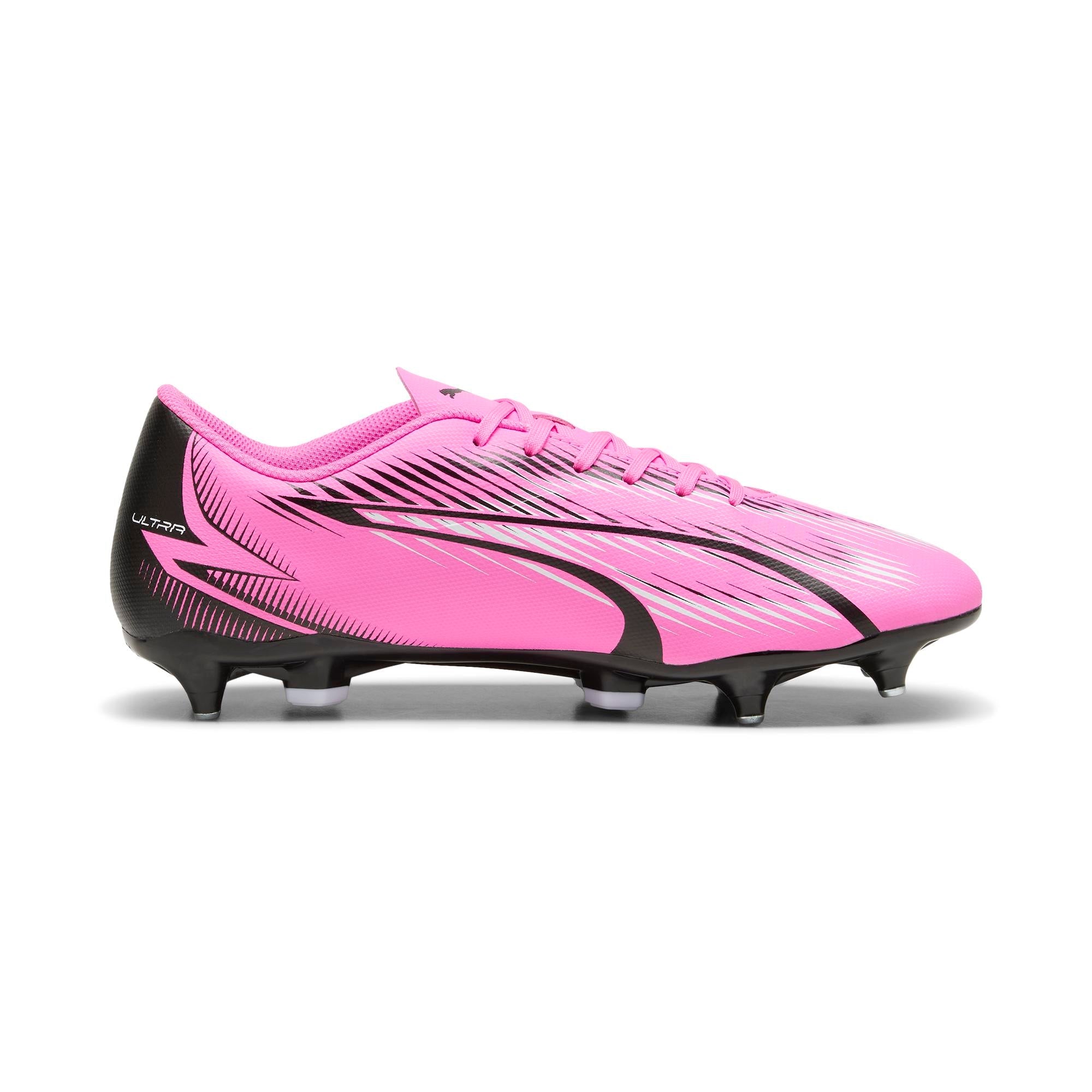 Puma Ultra Play MxSG Poison Pink Soccer Cleats - Lightweight Durable Performance Boots