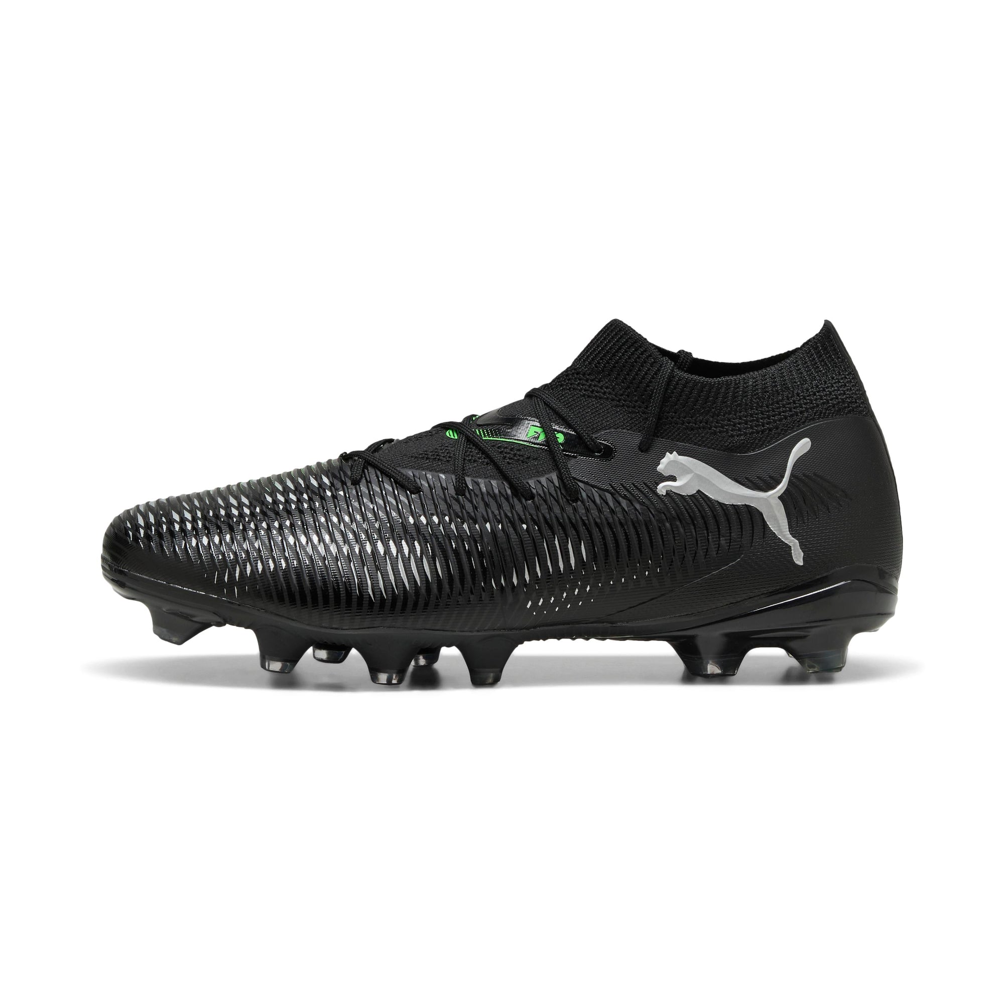 Puma Future 8 Match FG/AG Black Soccer Cleats for Agility & Control