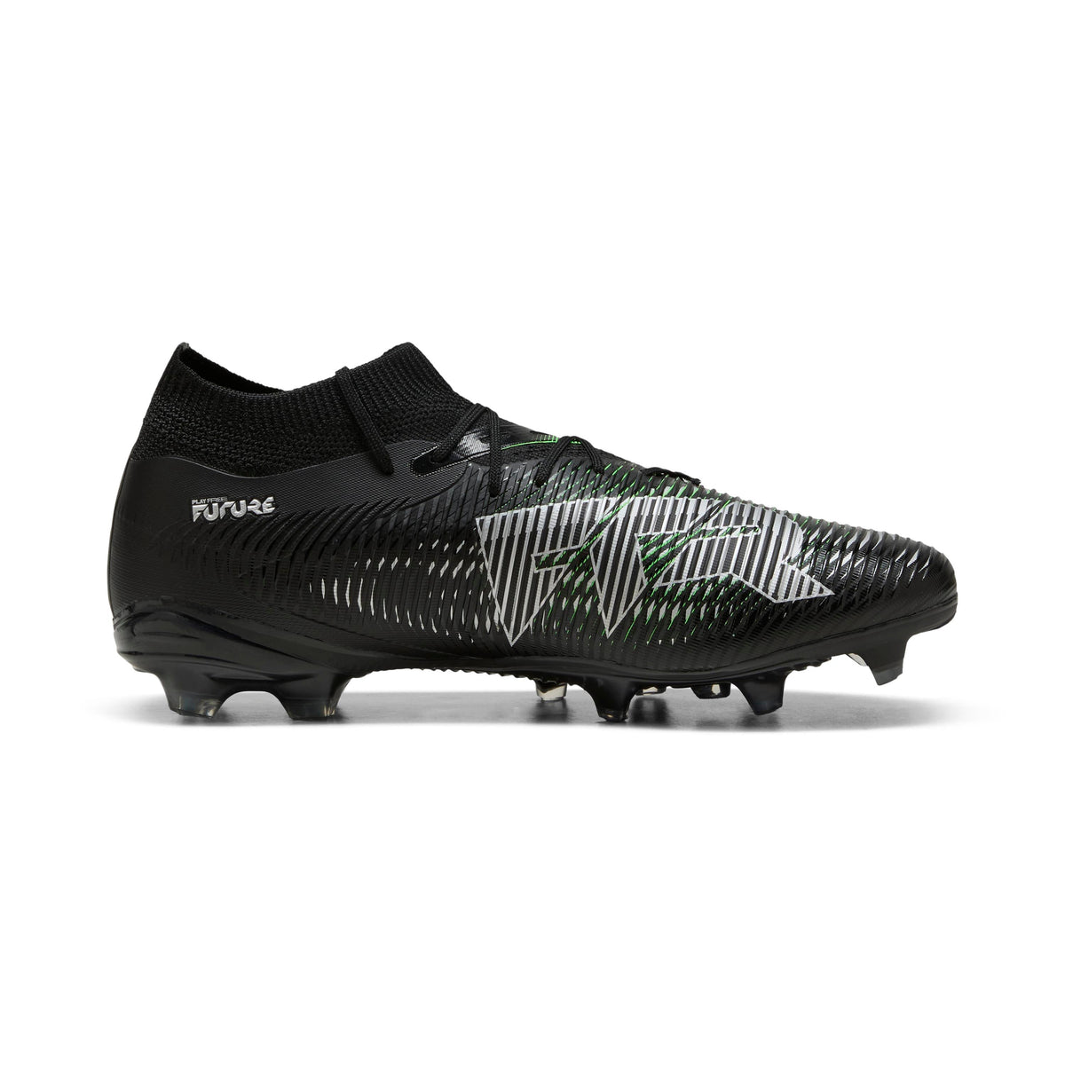 Puma Future 8 Match FG/AG Black Soccer Cleats for Agility &amp; Control