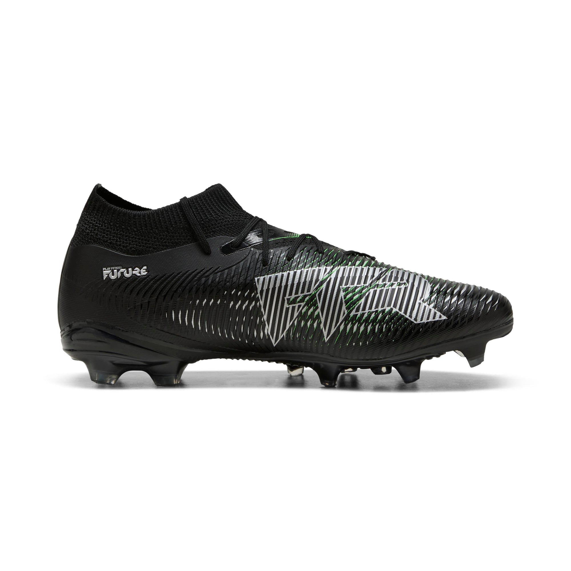 Puma Future 8 Match FG/AG Black Soccer Cleats for Agility & Control