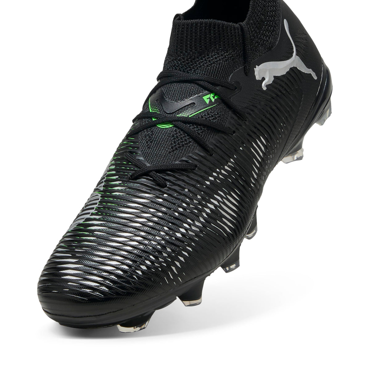 Puma Future 8 Match FG/AG Black Soccer Cleats for Agility &amp; Control