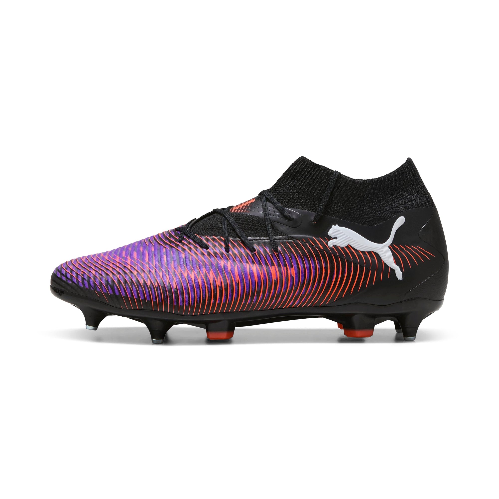 Puma Future 8 Pro MxSG Black Soccer Cleats: Ultimate Agility, Grip, Support