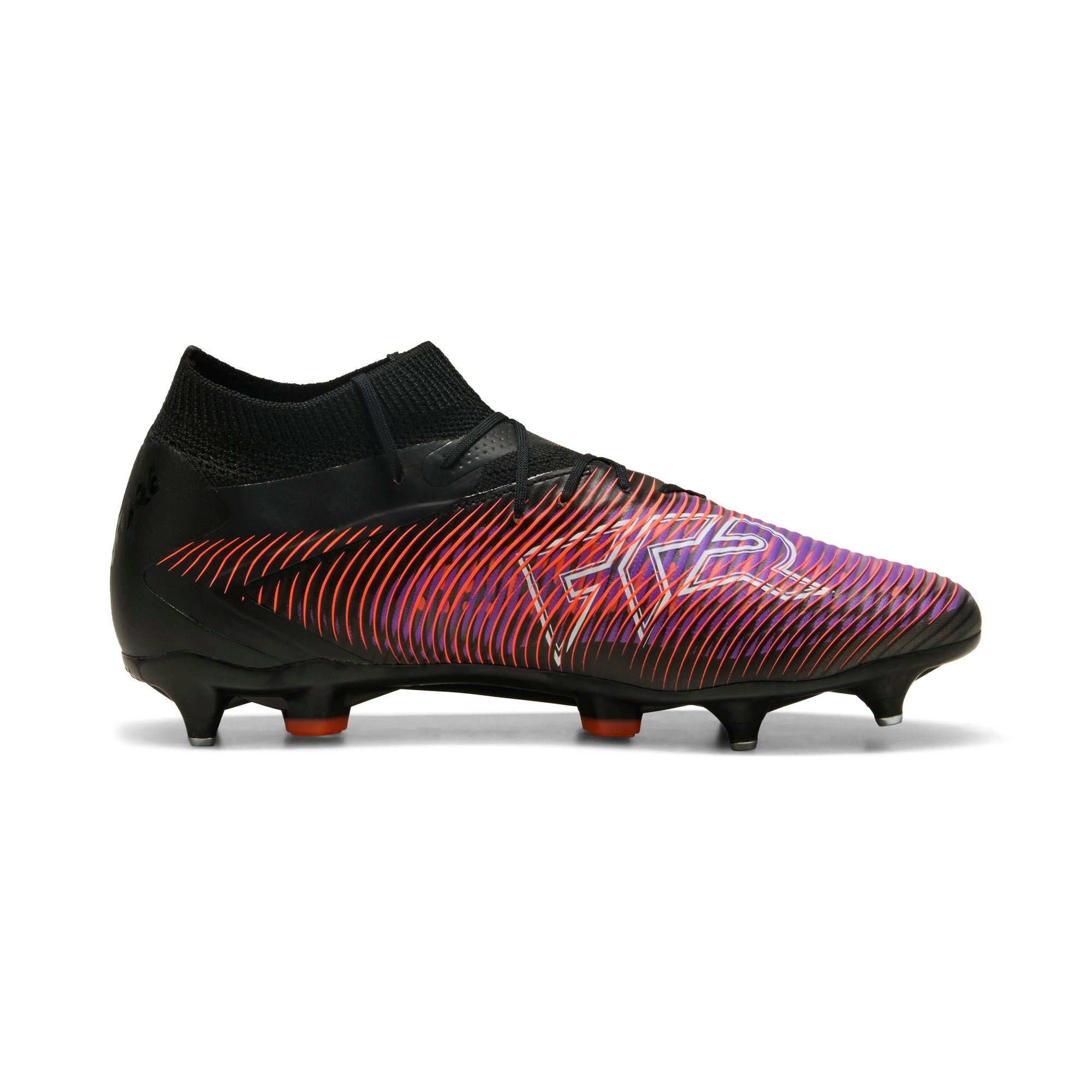 Puma Future 8 Pro MxSG Black Soccer Cleats: Ultimate Agility, Grip, Support