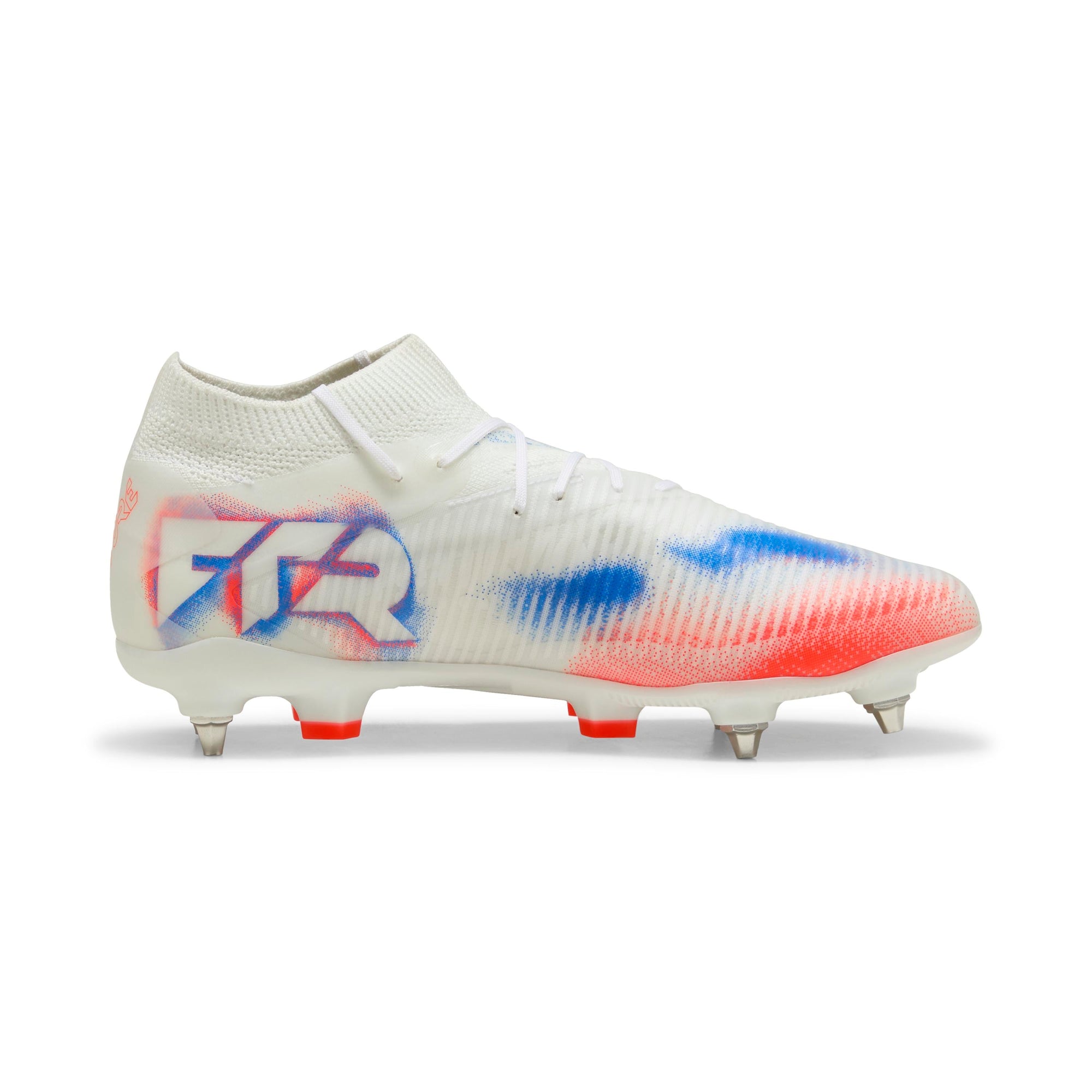 Puma Future 8 Pro MxSG White Performance Soccer Cleats for Ultimate Agility