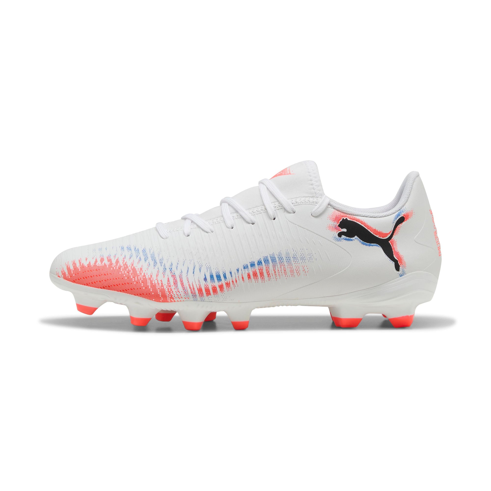 Puma Future 8 Play White FG/AG Football Boots: Agility & Ball Control