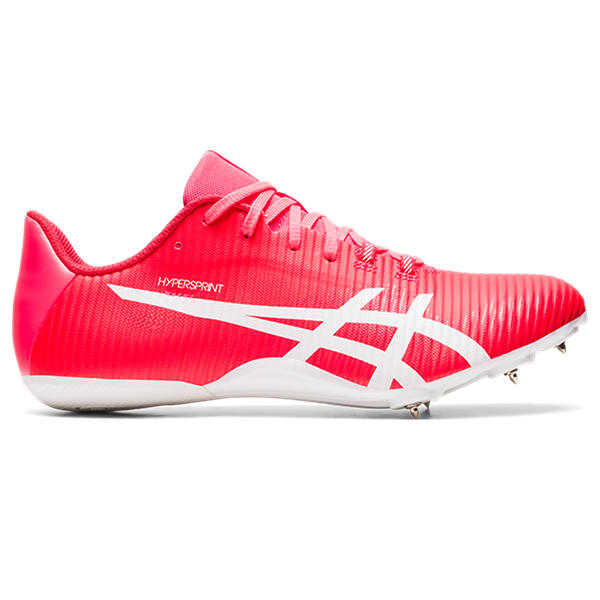 Asics Hypersprint 8 Diva Pink White Track Spikes for Explosive Speed & Grip