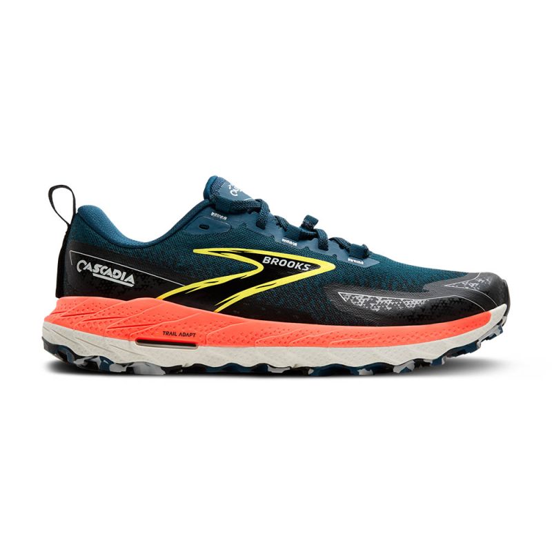 Brooks Cascadia 18 Men&#39;s Trail Running Shoes: Durable, Stable, Cushioned Comfort