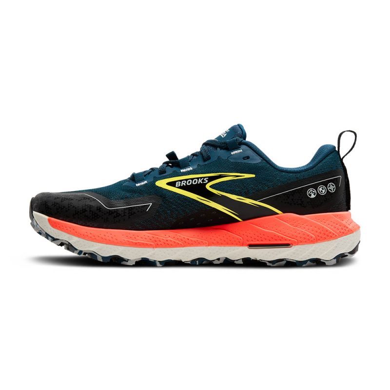 Brooks Cascadia 18 Men&#39;s Trail Running Shoes: Durable, Stable, Cushioned Comfort