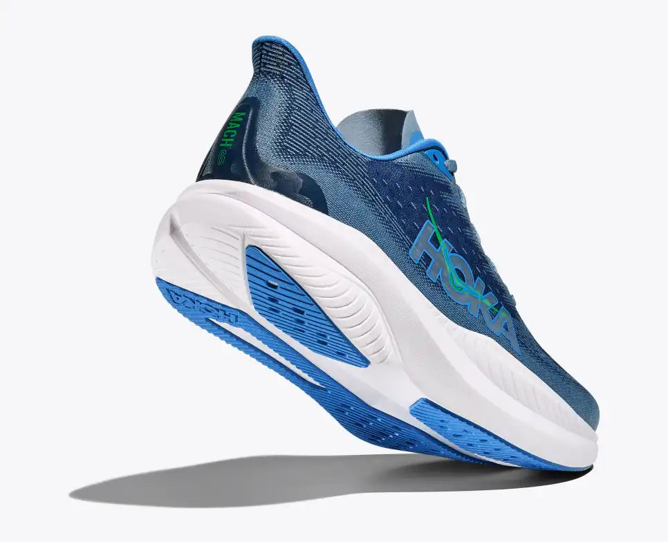 Hoka Mach 6 Downpour Thunder Cloud Lightweight Responsive Road Running Shoes