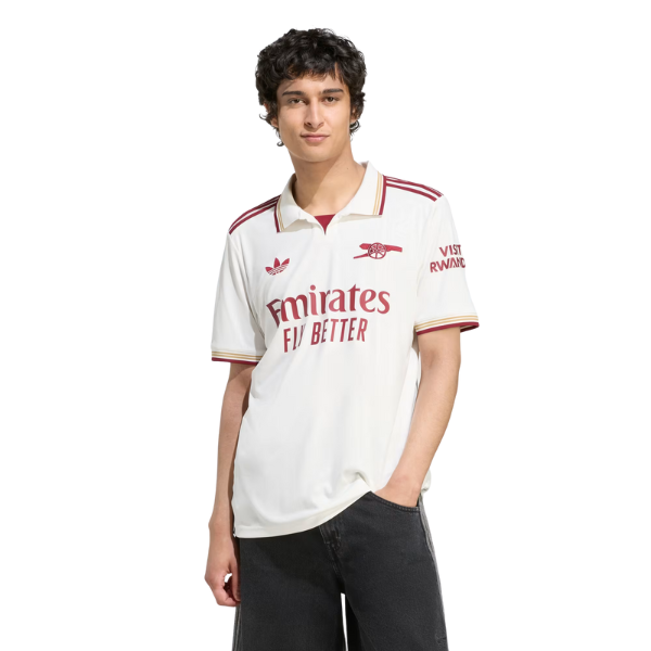 Adidas Arsenal 25/26 Third Jersey: Highbury Vibes, AEROREADY, Recycled, Slim Fit