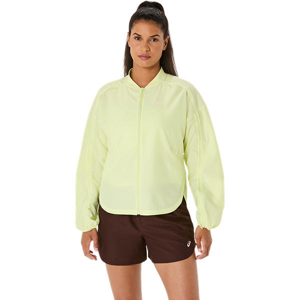 Asics NAGINO Run Adjustable Jacket: Lightweight, Breathable, Packable Women's Running Gear
