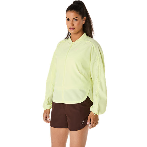 Asics NAGINO Run Adjustable Jacket: Lightweight, Breathable, Packable Women's Running Gear