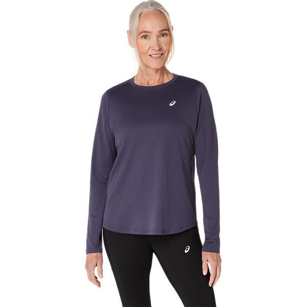 ASICS Women's Core LS Running Top: Quick-Dry, Recycled Fabric, Reflective Safety
