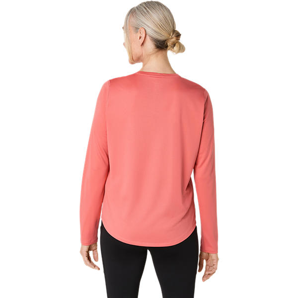 Asics Women's Core Long Sleeve Running Top - Quick-Dry, Reflective, Recycled Fabric
