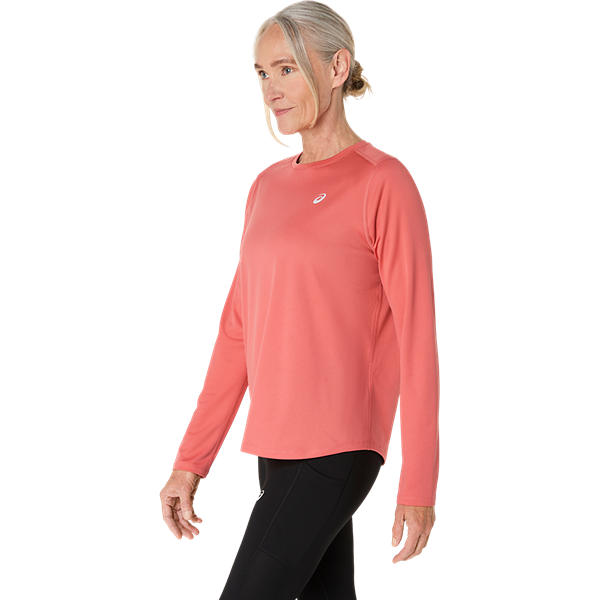 Asics Women&#39;s Core Long Sleeve Running Top - Quick-Dry, Reflective, Recycled Fabric