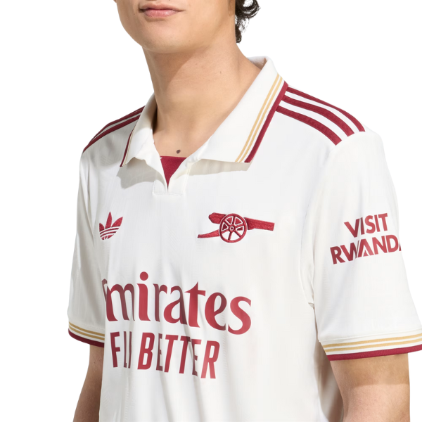 Adidas Arsenal 25/26 Third Jersey: Highbury Vibes, AEROREADY, Recycled, Slim Fit