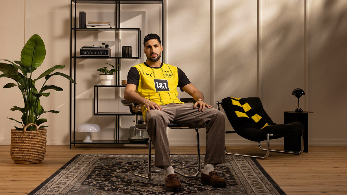 Official Puma BVB 2024/25 Home Matchwear Soccer Jersey dryCELL Recycled