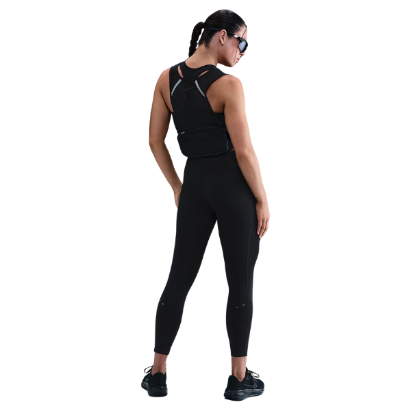 Nike Tempo Swoosh Run High-Waisted 7/8 Leggings Black Performance