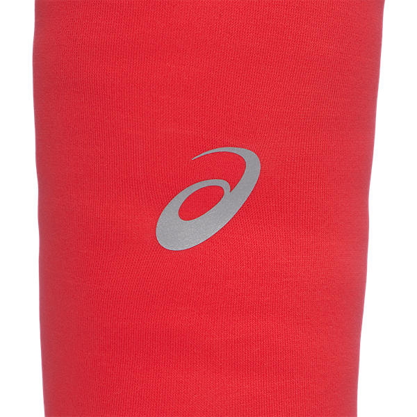 Asics Flash Red Compression Arm Sleeves for Muscle Support & Airflow