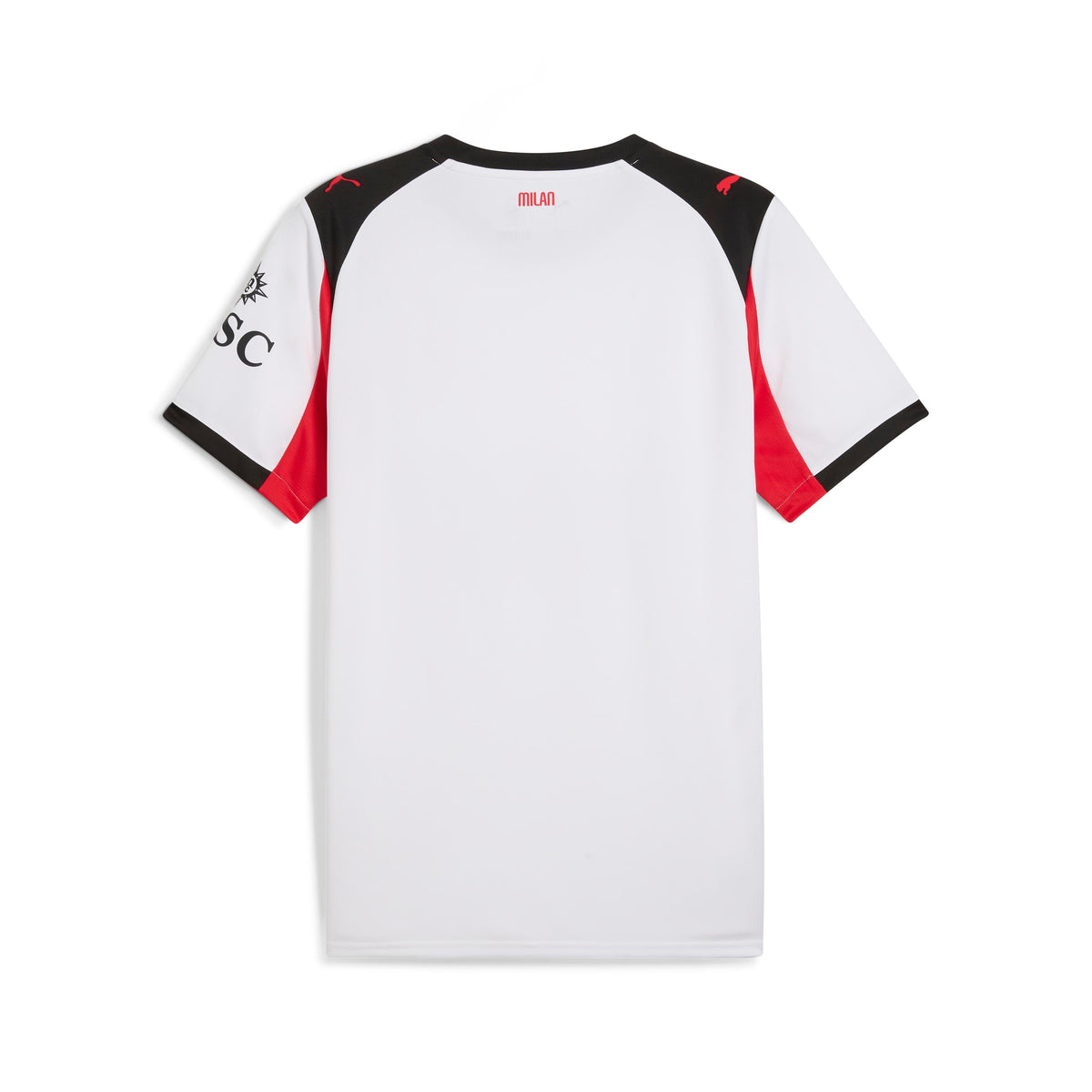 Puma AC Milan 25/26 Authentic Away Soccer Jersey White dryCELL Recycled Fabric