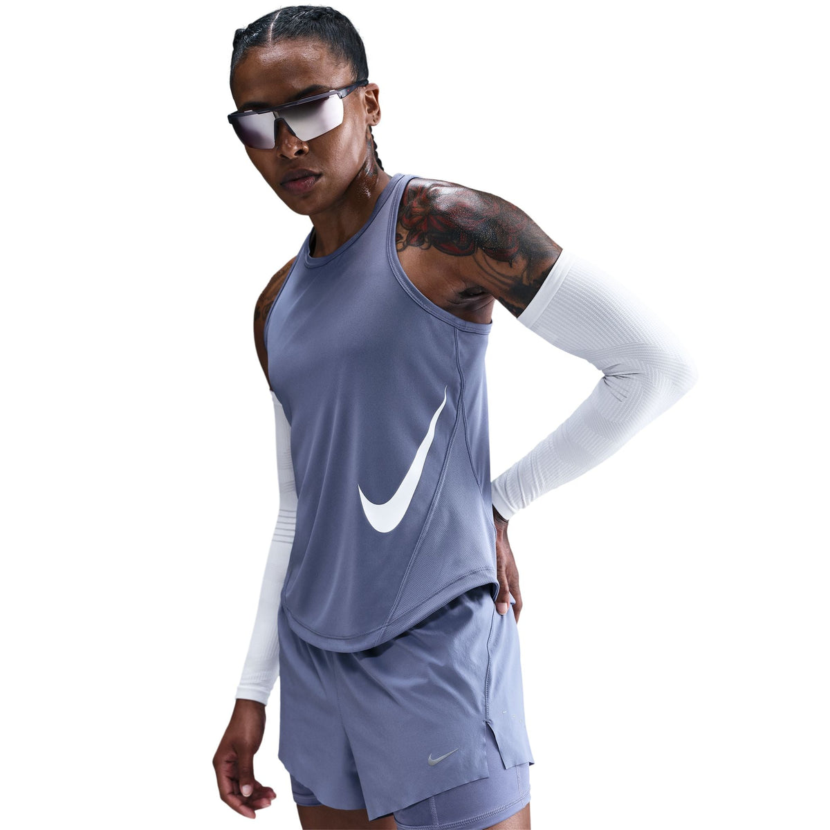 Nike Tempo Swoosh Dri-FIT Performance Running Tank Top for Women