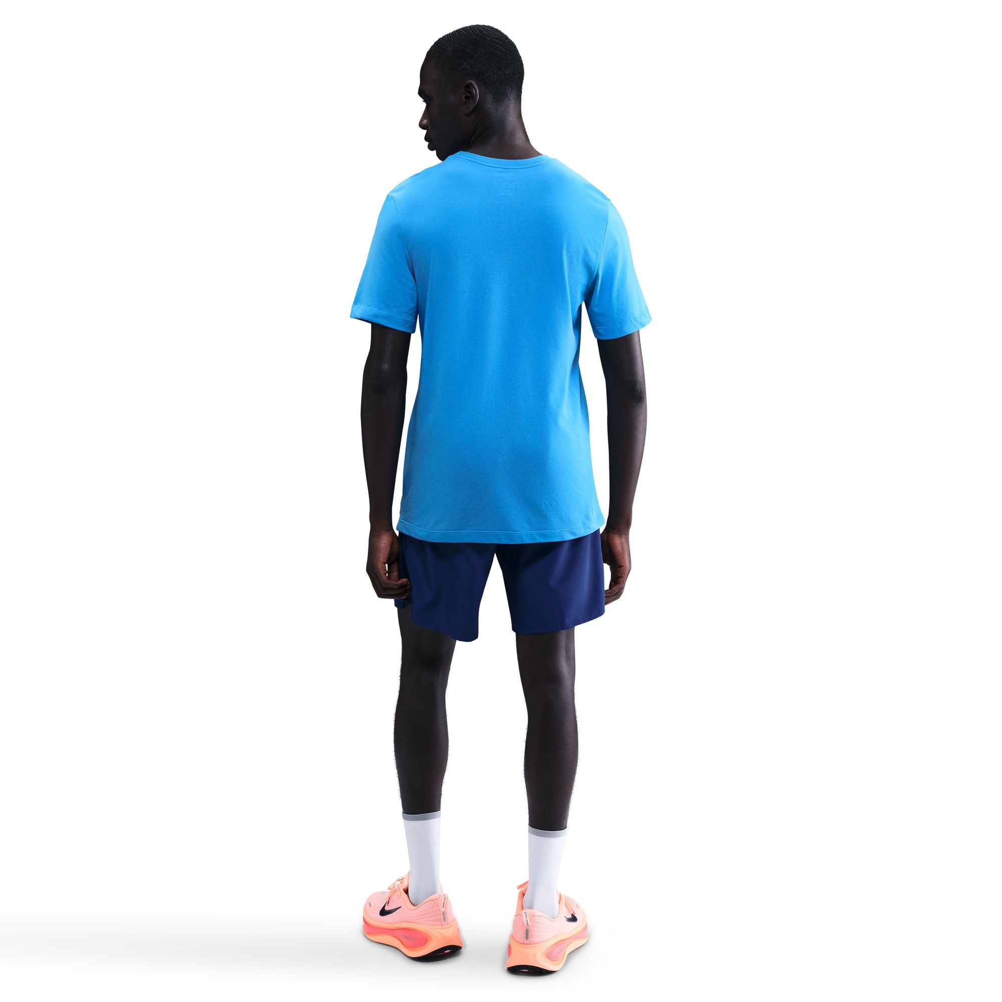 Nike Men's Dri-FIT Performance Running T-Shirt - Blue Hero Comfort