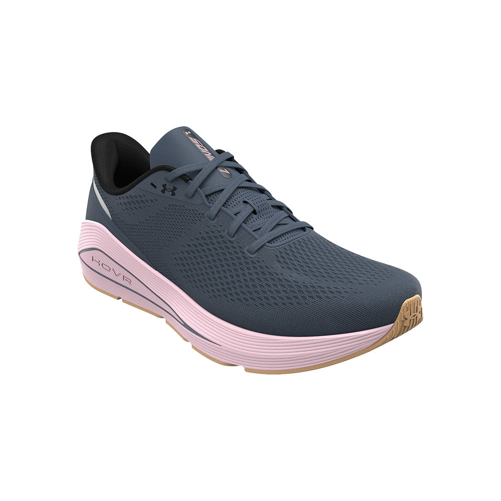 Women&#39;s Under Armour Sonic 7 Running Shoes: Responsive, Cushioned, Navy/Pink Performance