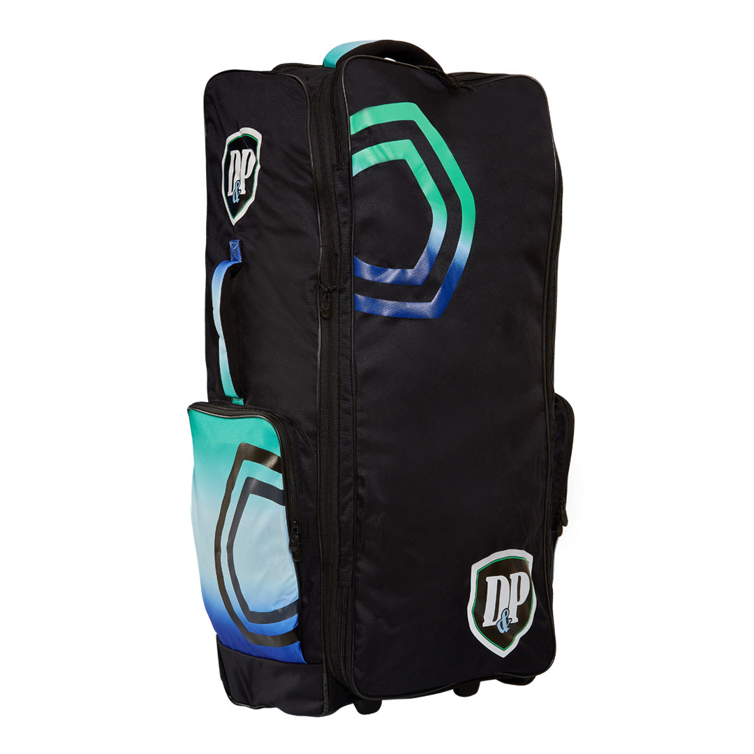 D&P Vector Pro-Player Cricket Backpack Wheelie Bag: Durable, Expandable, Multi-Carry