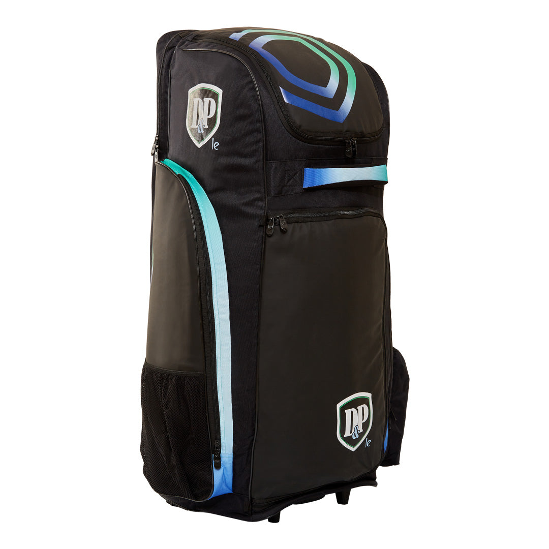 D&P Vector LE Elite Cricket Backpack Wheelie Bag: Durable, Multifunctional 3-Bat Gear