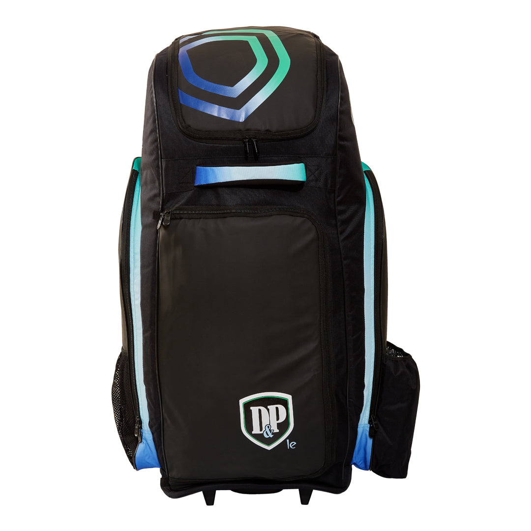 D&P Vector LE Elite Cricket Backpack Wheelie Bag: Durable, Multifunctional 3-Bat Gear
