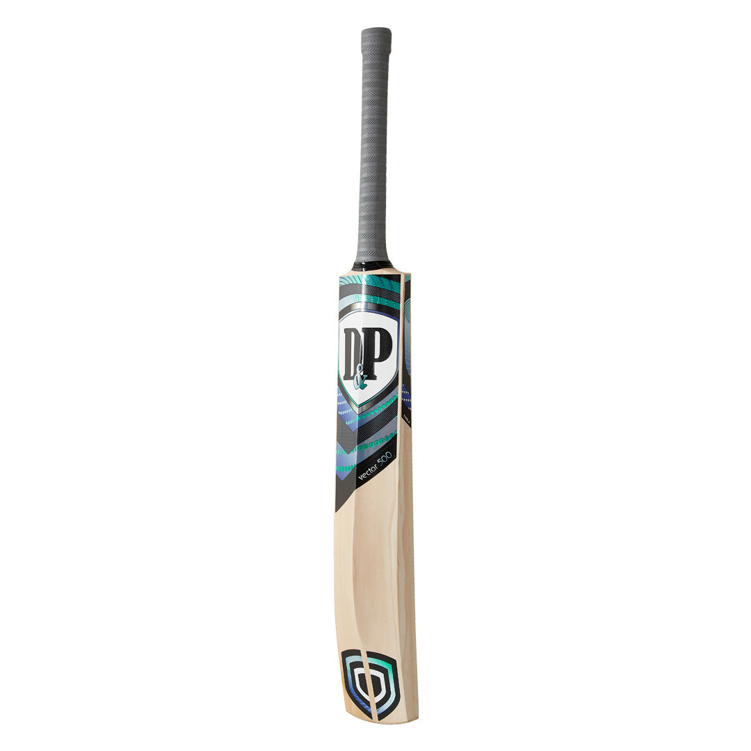 D&P Vector 500 English Willow Cricket Bat - Power Hitting for Amateurs