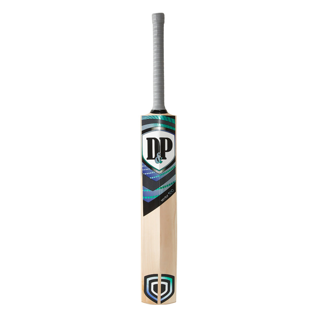 D&P Vector 500 English Willow Cricket Bat - Power Hitting for Amateurs